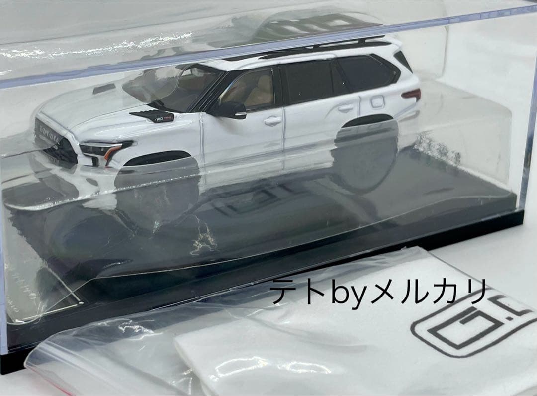 1/64 GCD トヨタ セコイア TRD PRO 白 美品 SEQUOIA