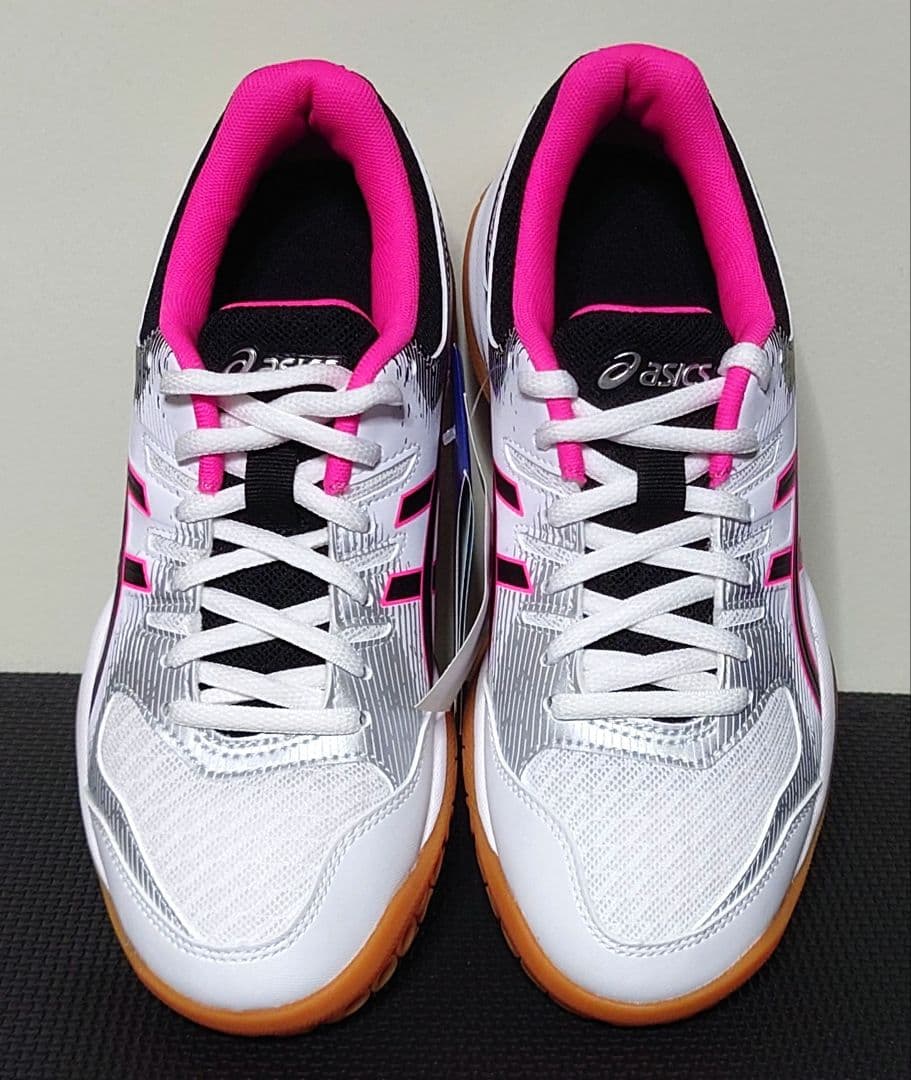 ASICS GEL-ROCKET 9 ホワイト/ピンク 23.0cm