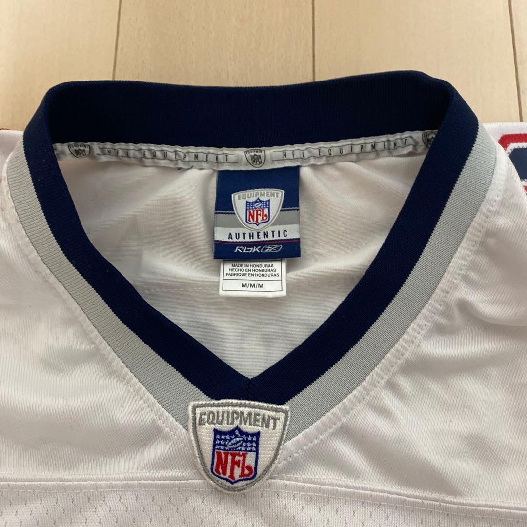 NFL Reebok Patriots ゲームシャツワッペン　刺繍ストリート古着