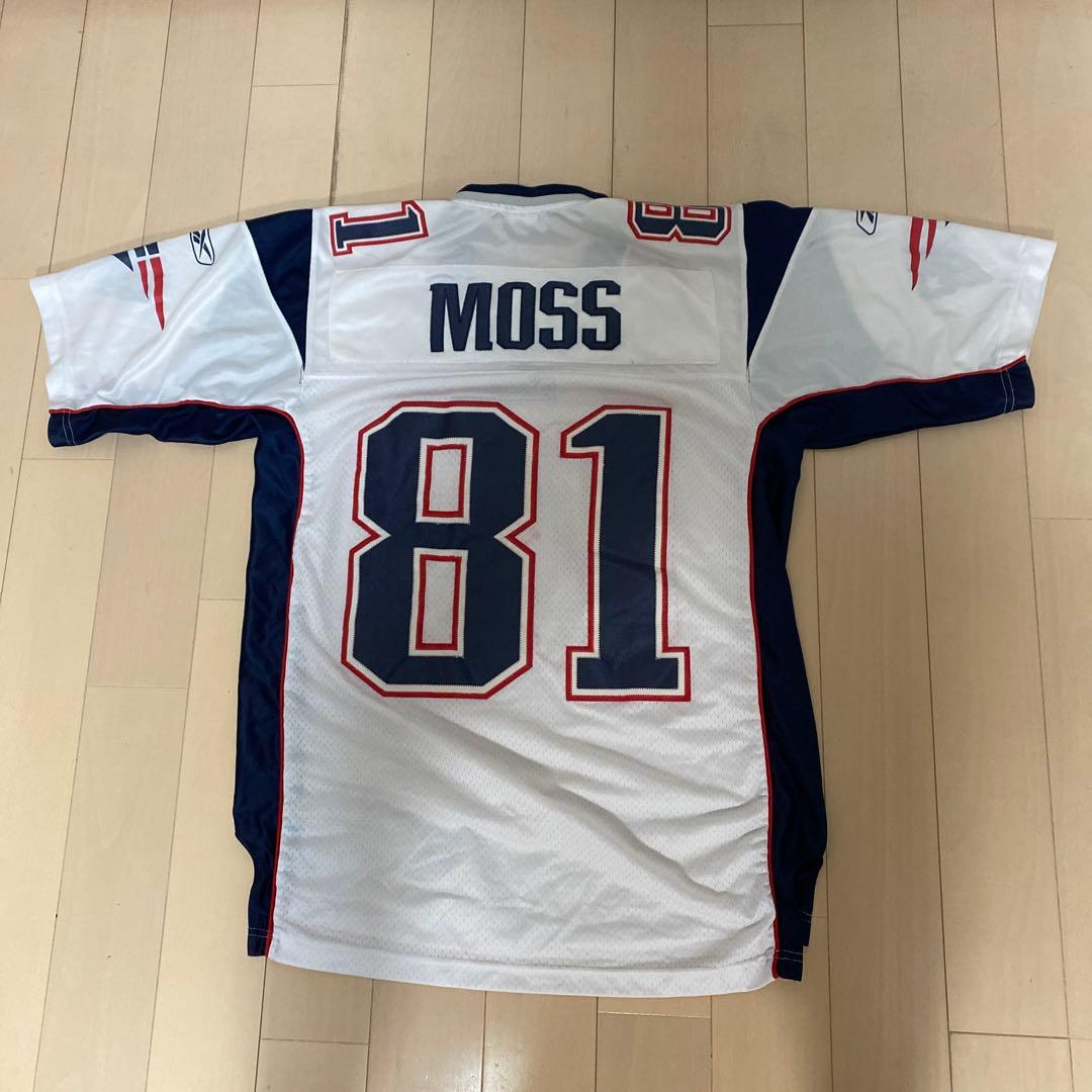 NFL Reebok Patriots ゲームシャツワッペン　刺繍ストリート古着