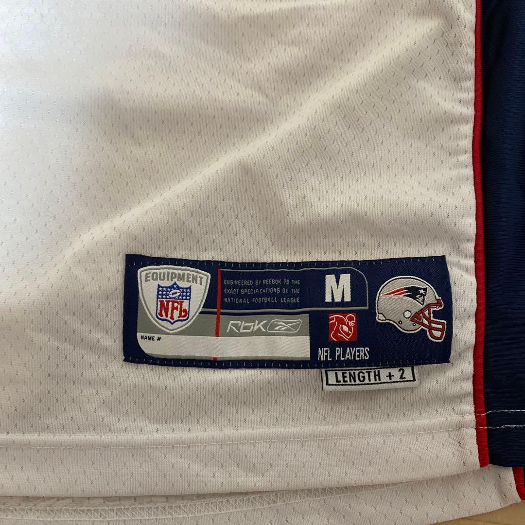 NFL Reebok Patriots ゲームシャツワッペン　刺繍ストリート古着