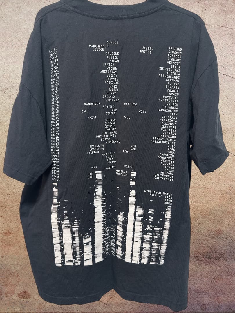 Nine Inch Nails PEEL IT BACK Tシャツ XXL 新品