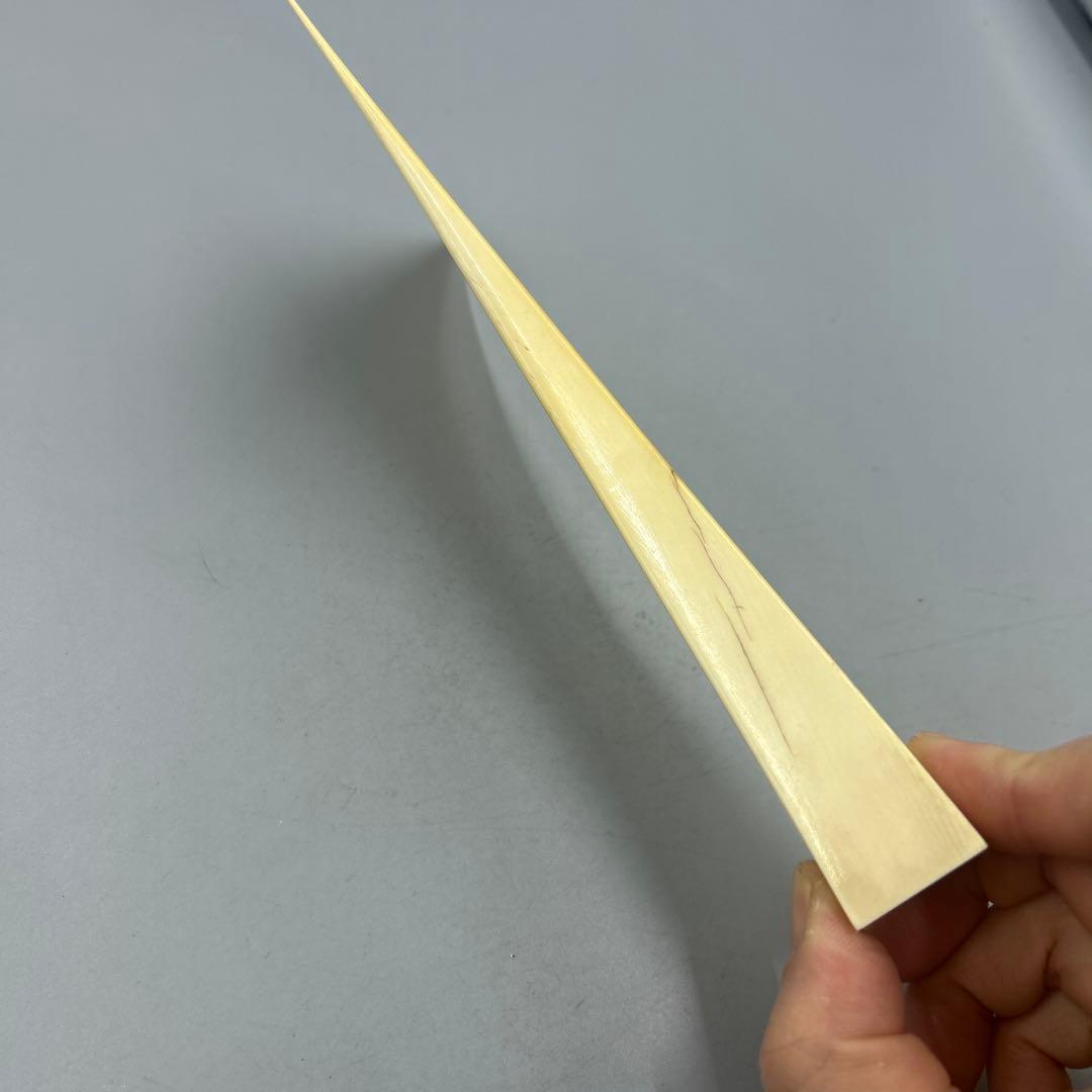 255ヴィンテージ　天然素材　三味線バチ 重約114g