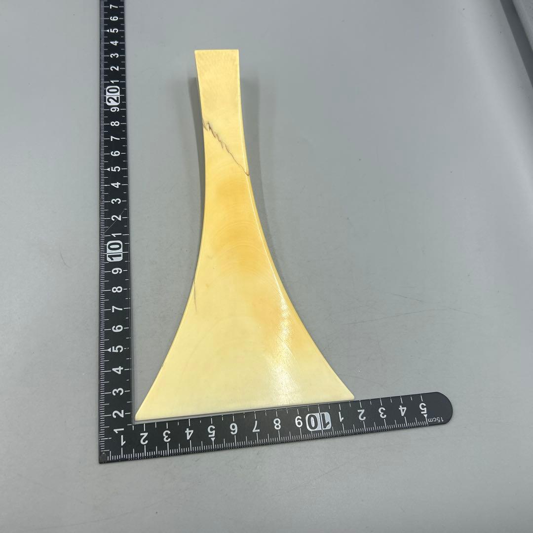 255ヴィンテージ　天然素材　三味線バチ 重約114g