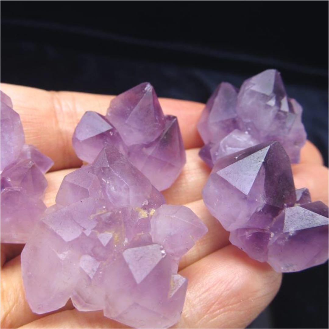 250g★特選NEW★愛の守護石♡【ラベンダーアメジスト『紫水晶』結晶】❤️