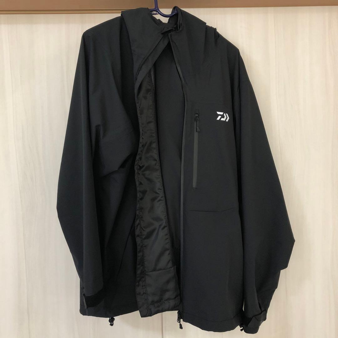 ダイワレインウエアー ブラック（2XL）