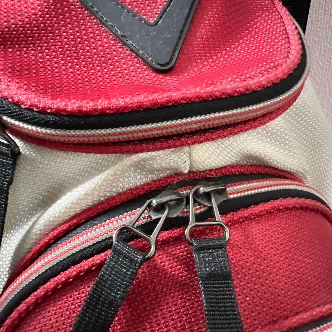 キャロウェイ スタンド式キャディバッグ レッド Callaway ゴルフバッグ