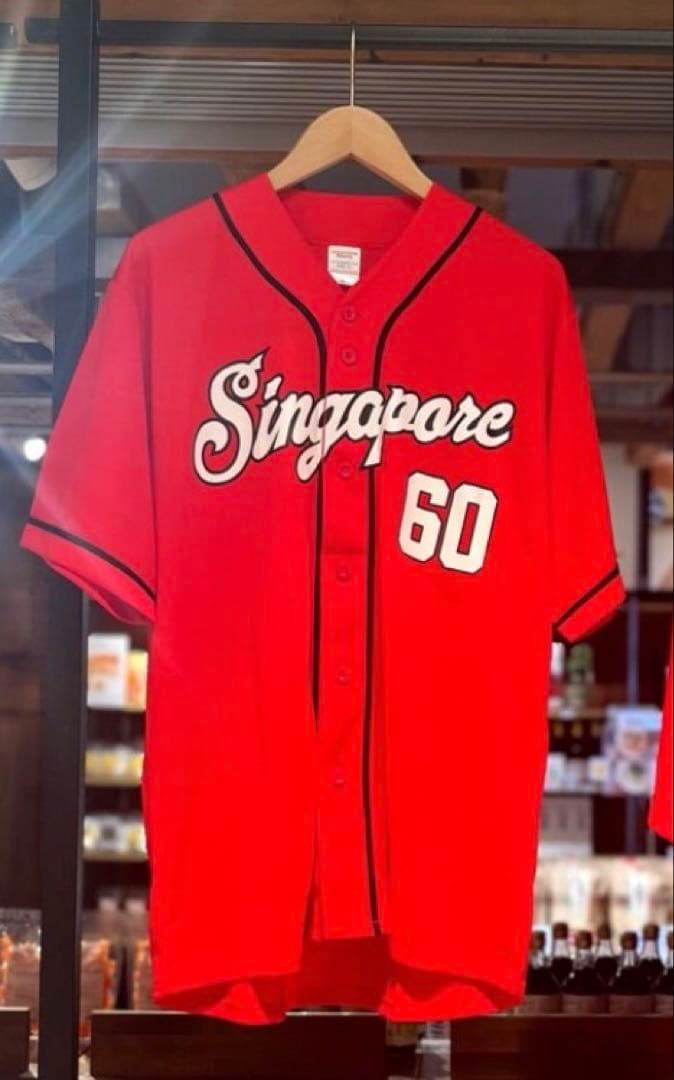 広島東洋カープシンガポール限定ユニフォーム