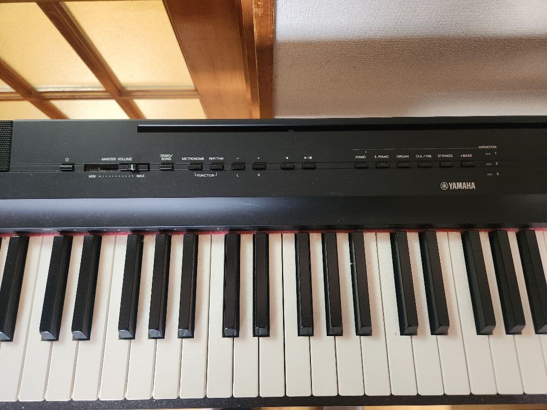 YAMAHA電子ピアノP-125