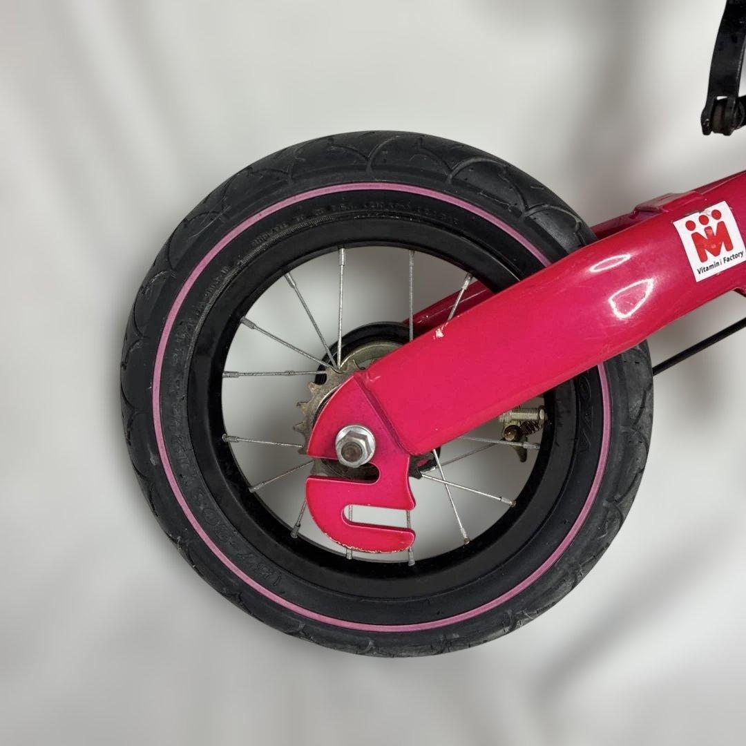 Henshin Bike 12インチ 自転車 ピンク バランスバイク