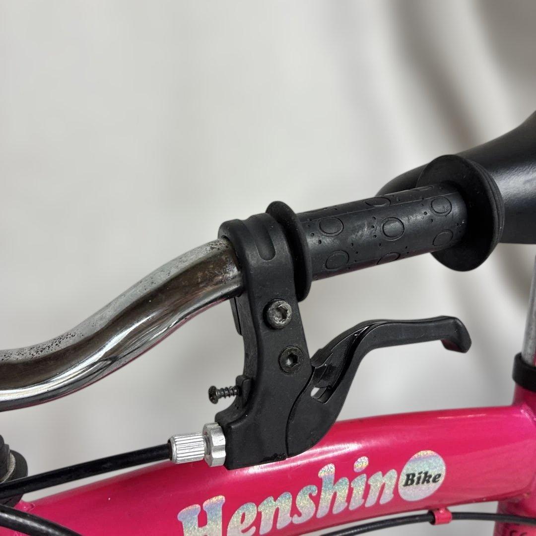 Henshin Bike 12インチ 自転車 ピンク バランスバイク