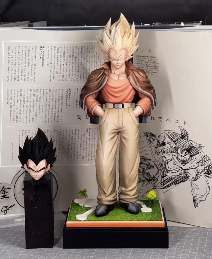 ドラゴンボール　ベジータ　私服バージョン　ガレージキット　フィギュア