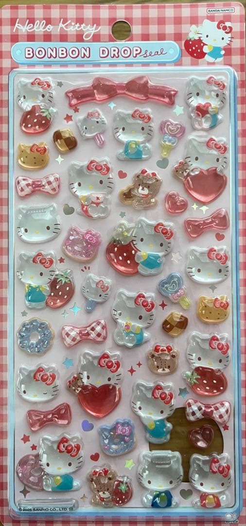 【正規品】サンリオボンボンドロップシールmini