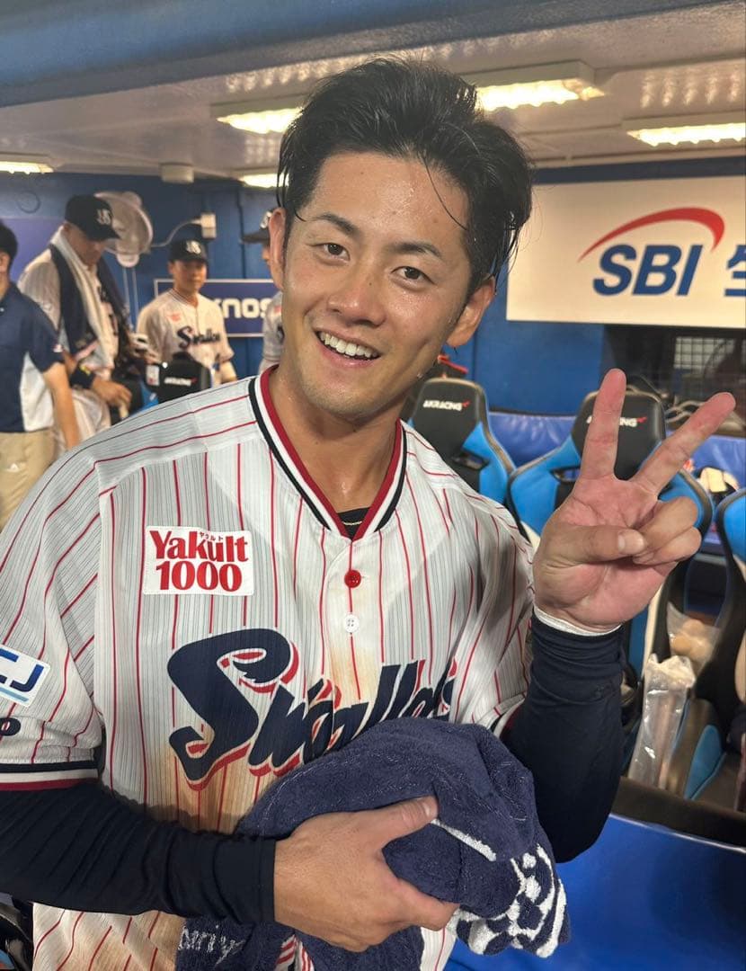 最新ヤクルトスワローズ crewユニホーム 2026 岩田幸宏 正規品 入手困難