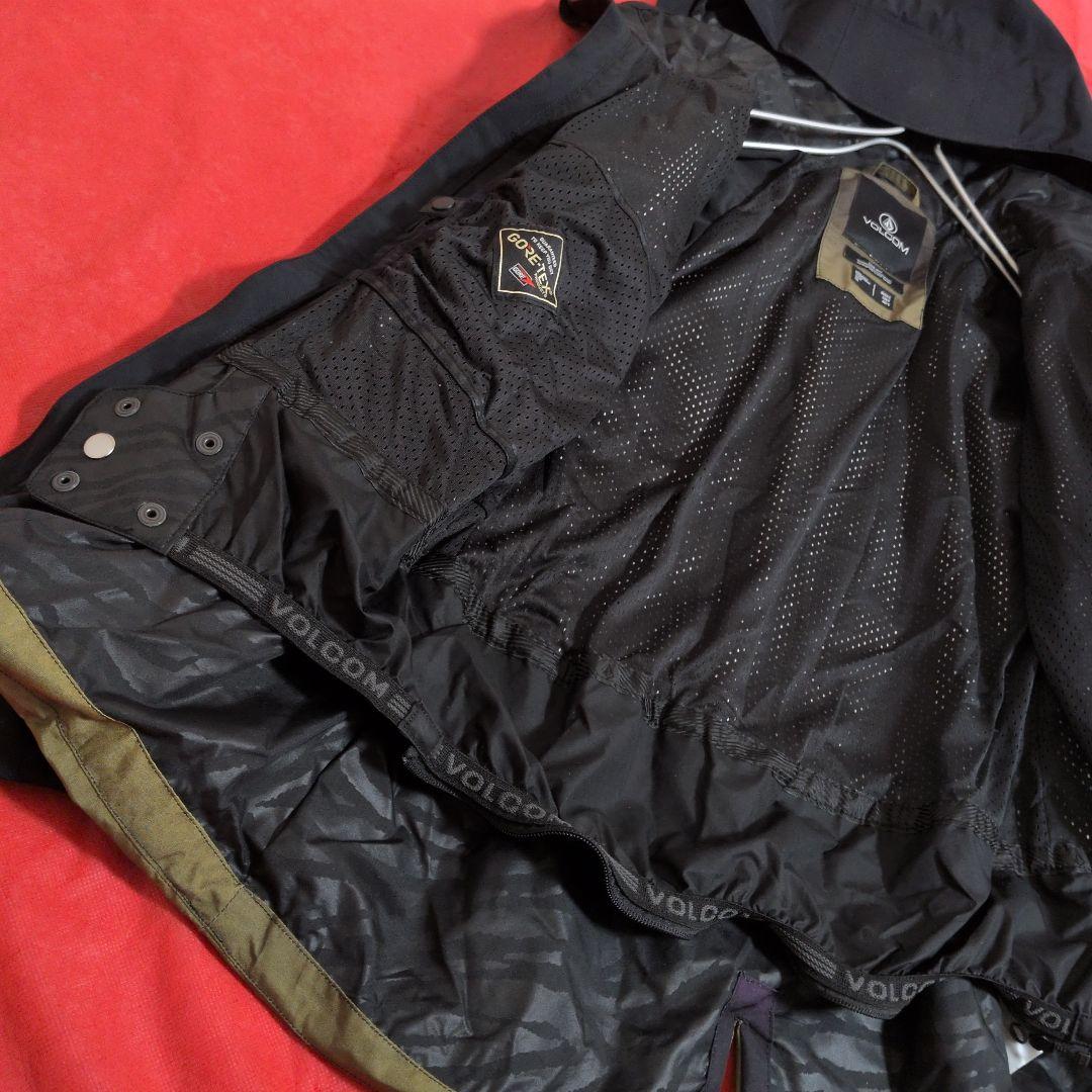 【美品】VOLCOM／ボルコム✦GORE-TEX ✦スノボジャケット／Ｓ