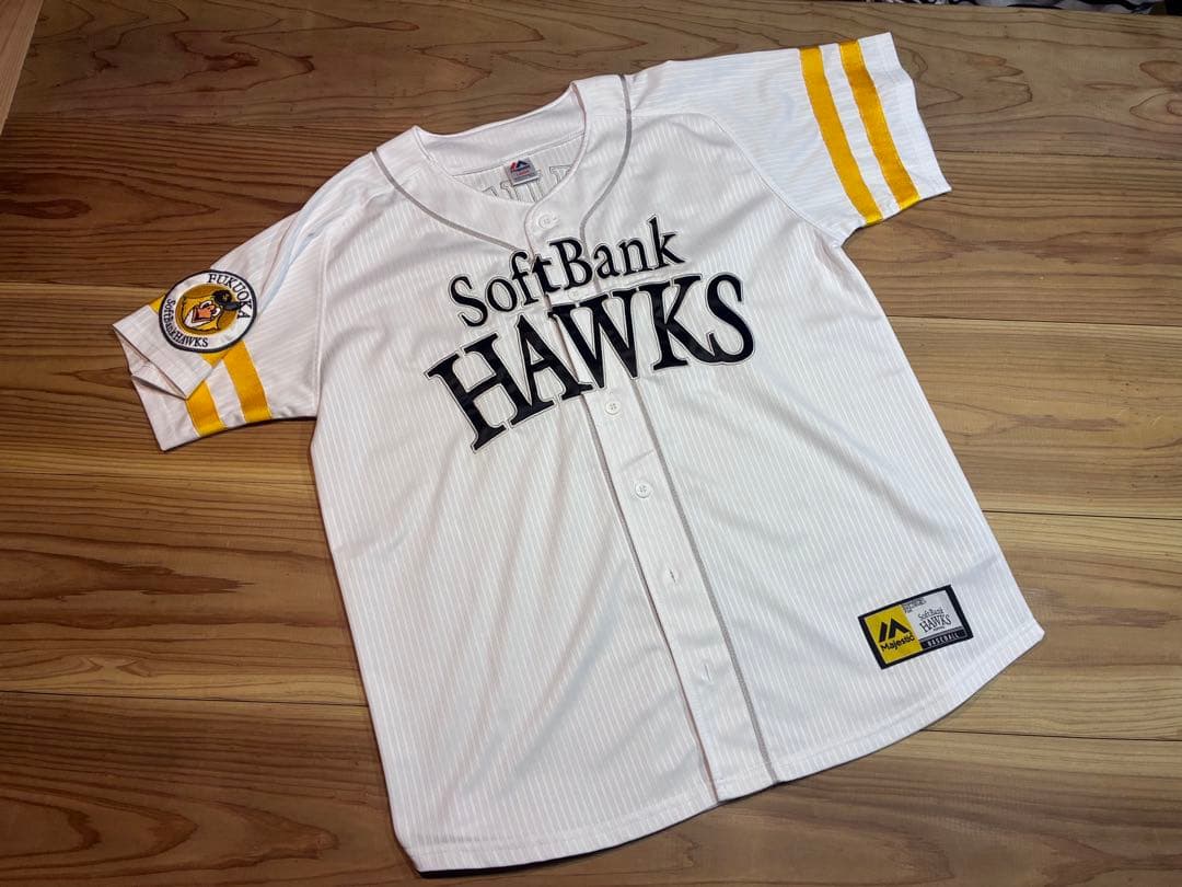 SoftBank HAWKS majestic ユニフォーム SHUTO 23