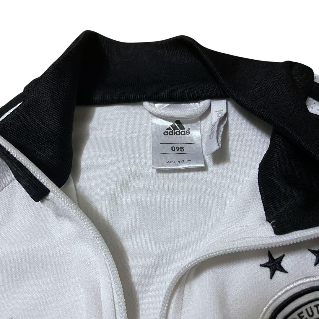 adidasドイツ代表ジャージM白黒赤トラックジャケット2014モデルy2k