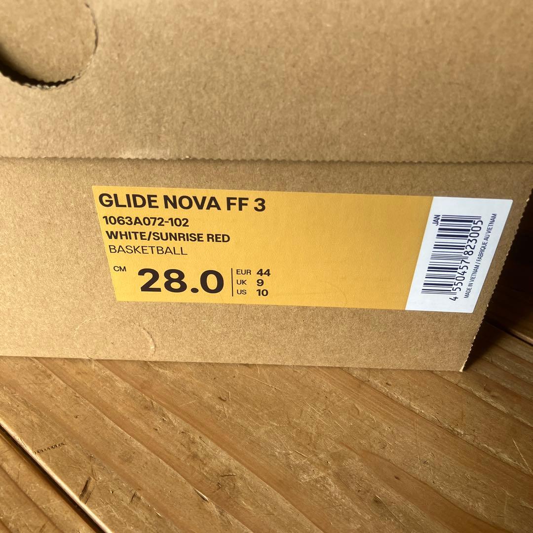 シューズ(男性用) asics GLIDE NOVA FF 3 28.0cm