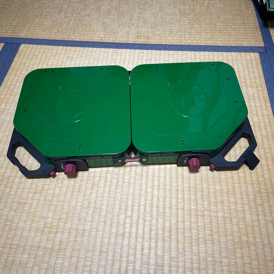 w*1様 Coleman EASY 2 BURN STOVE グリーン