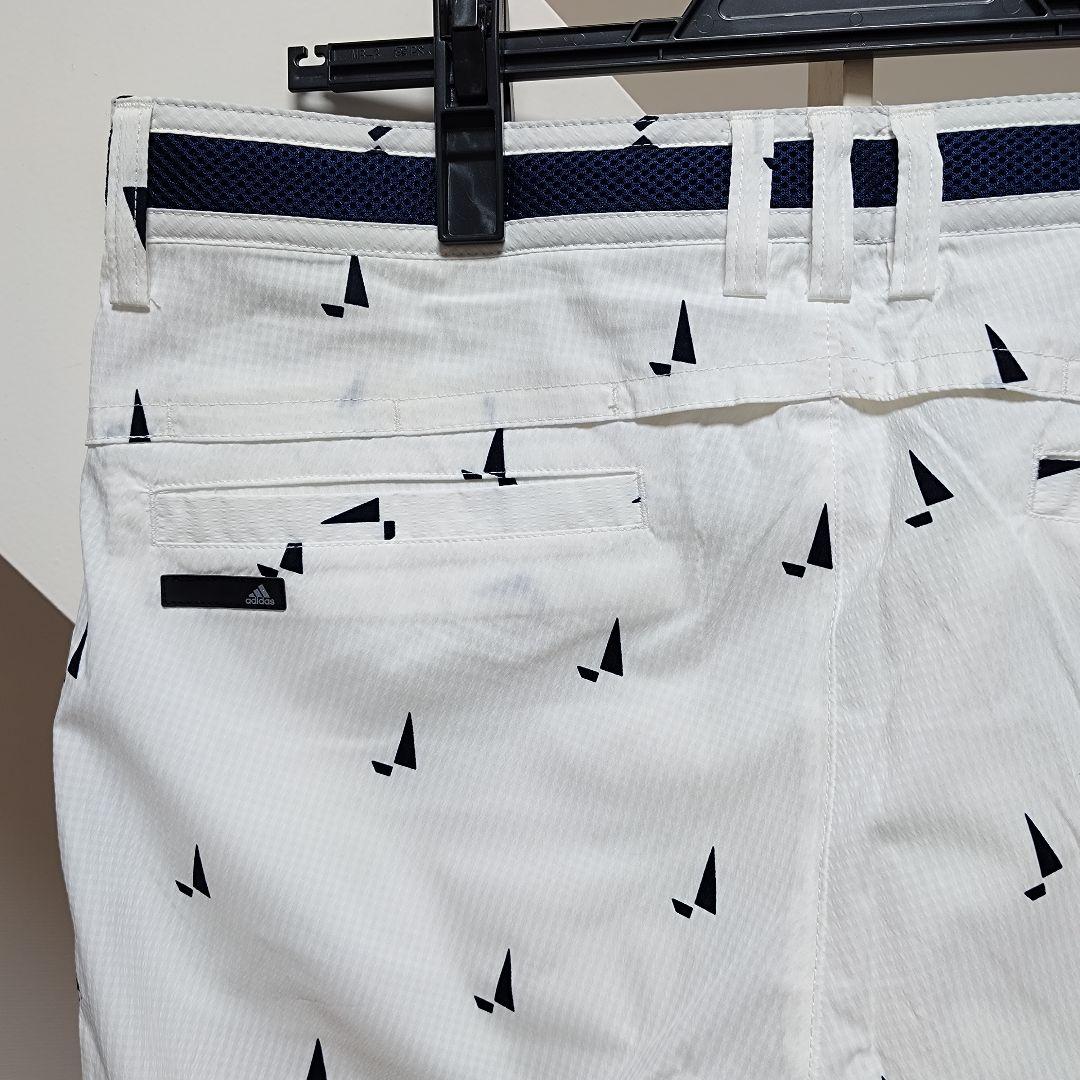 O メンズ アディダスゴルフ adidas ハーフパンツ ホワイト