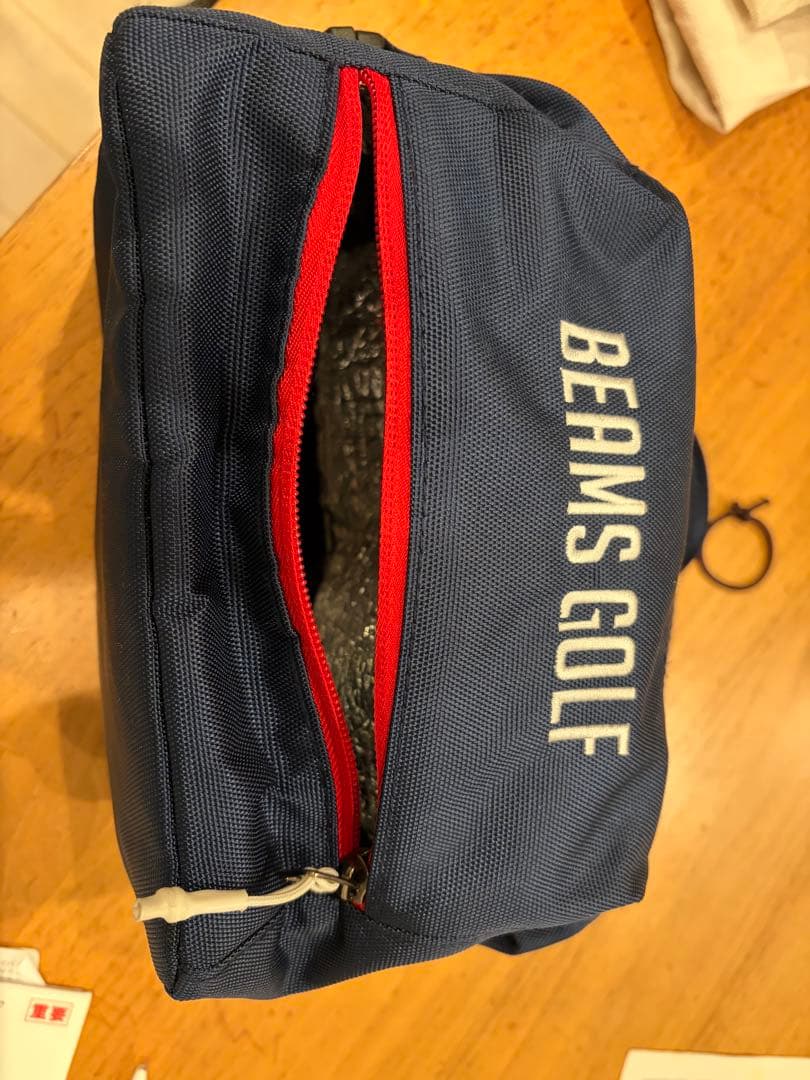 BEAMS GOLF ネイビー カートバッグ