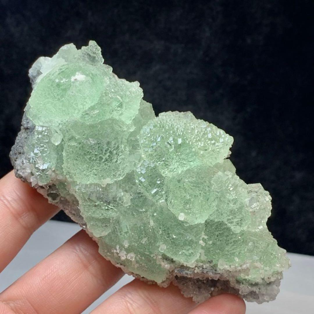 ALLSALE☆美結晶☆ゼリーのような見た目☆フローライト原石クラスター