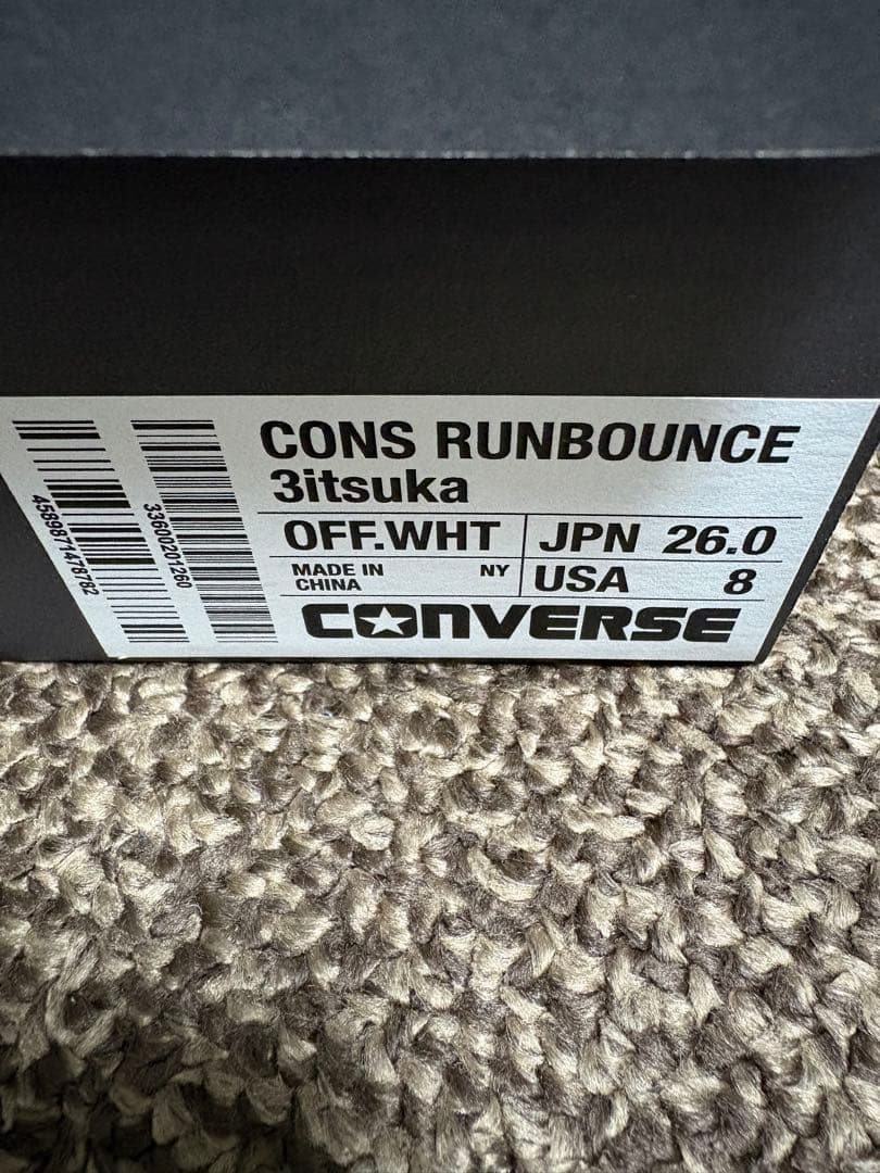 【最終値下】CONS RUNBOUNCE / 3itsuka 26cm