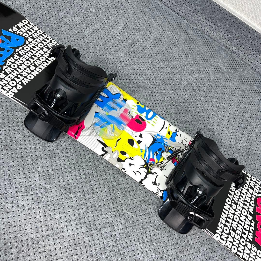 １回使用 キッズスノーボード 130cm SLQ×バイン×ダイヤルブーツ