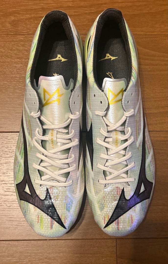 【新品未使用】MIZUNO α ⅡJAPANアルファ ジャパン ミズノサッカー白