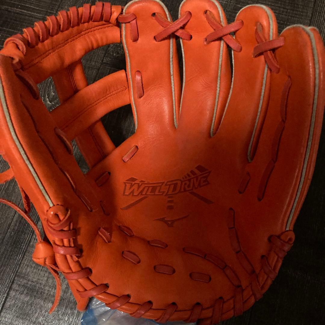 ミズノ 一般 大人用 軟式 内野 野球 グローブ グラブ 美品