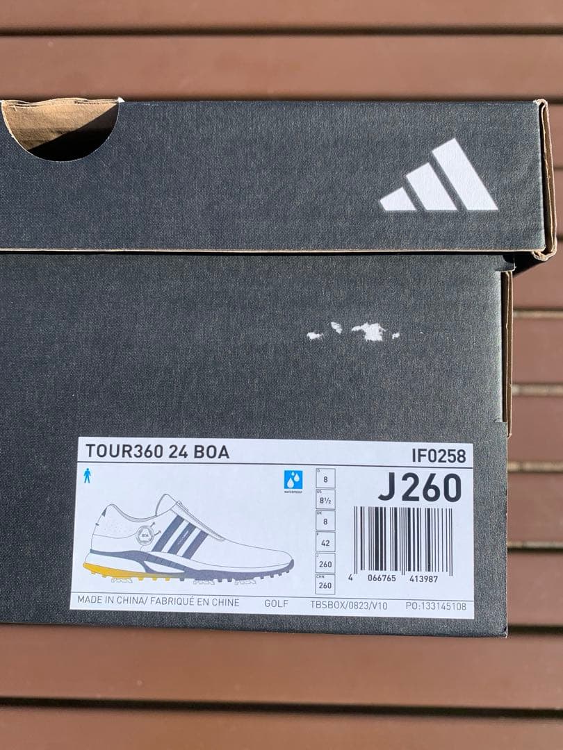 【新品未使用】adidas Golf ツアー360 24 ボア ダイヤル式