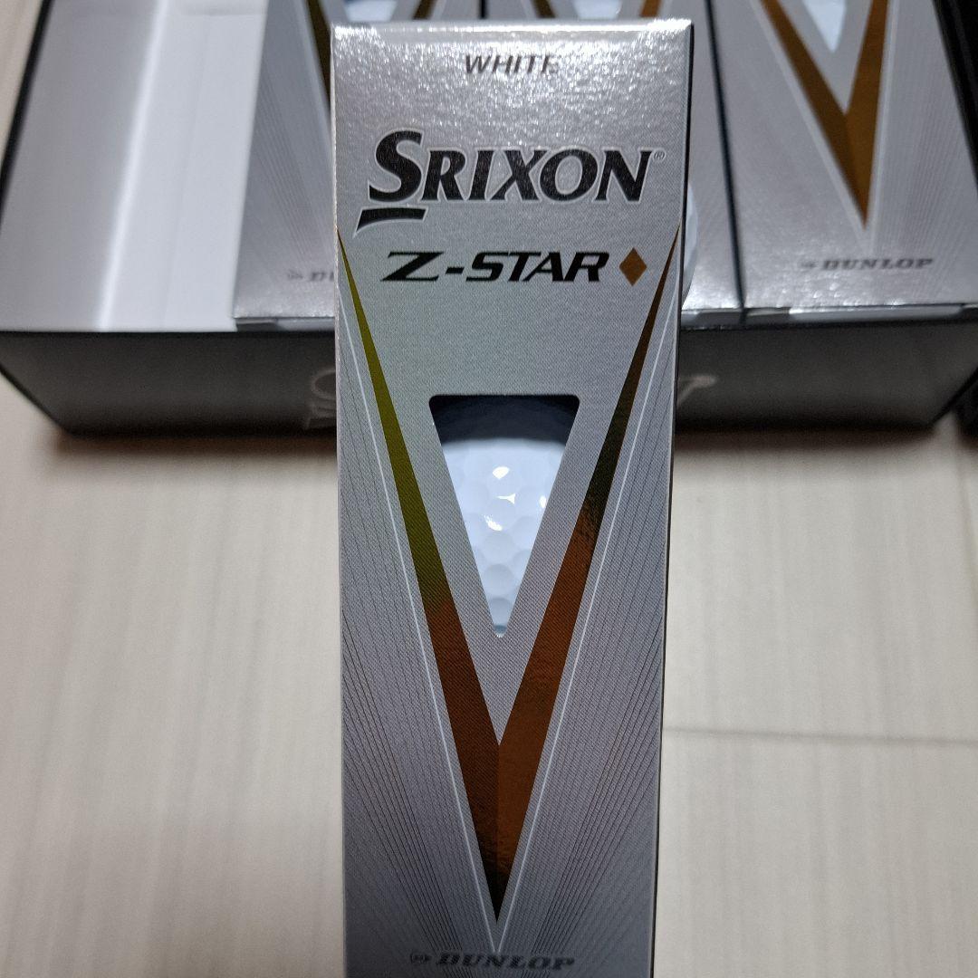 Srixon Z-STAR ダイヤモンドホワイト ゴルフボール　２ダース