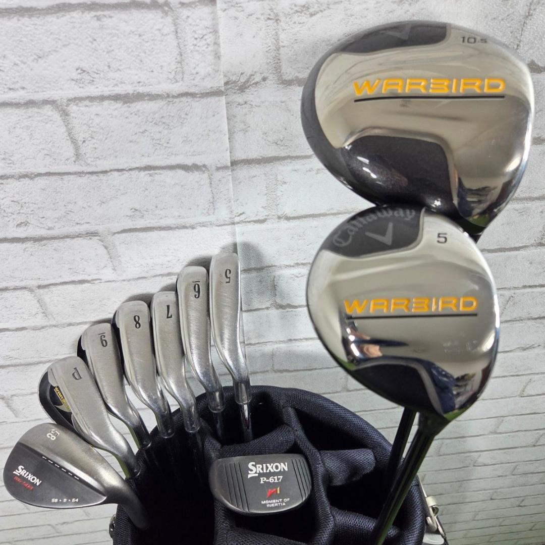 メンズゴルフセット キャロウェイ Callaway WARBIRD ウォーバード