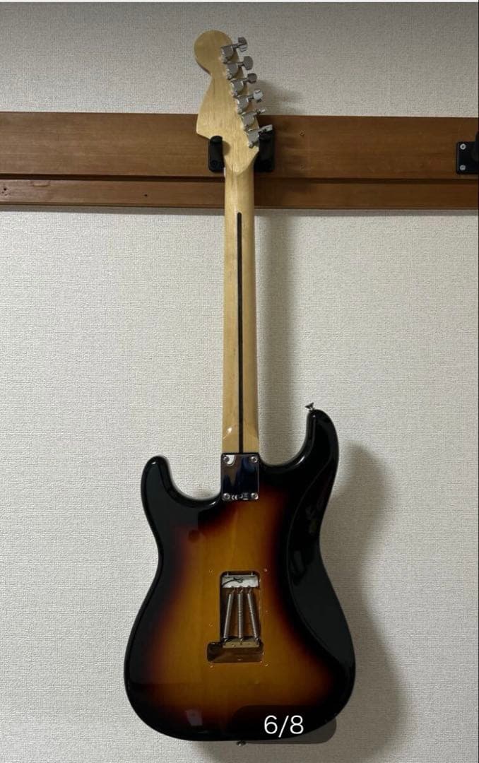 フェンダー　ストラト　ラージヘッド　スキャロップ フライドローズ　リッチー