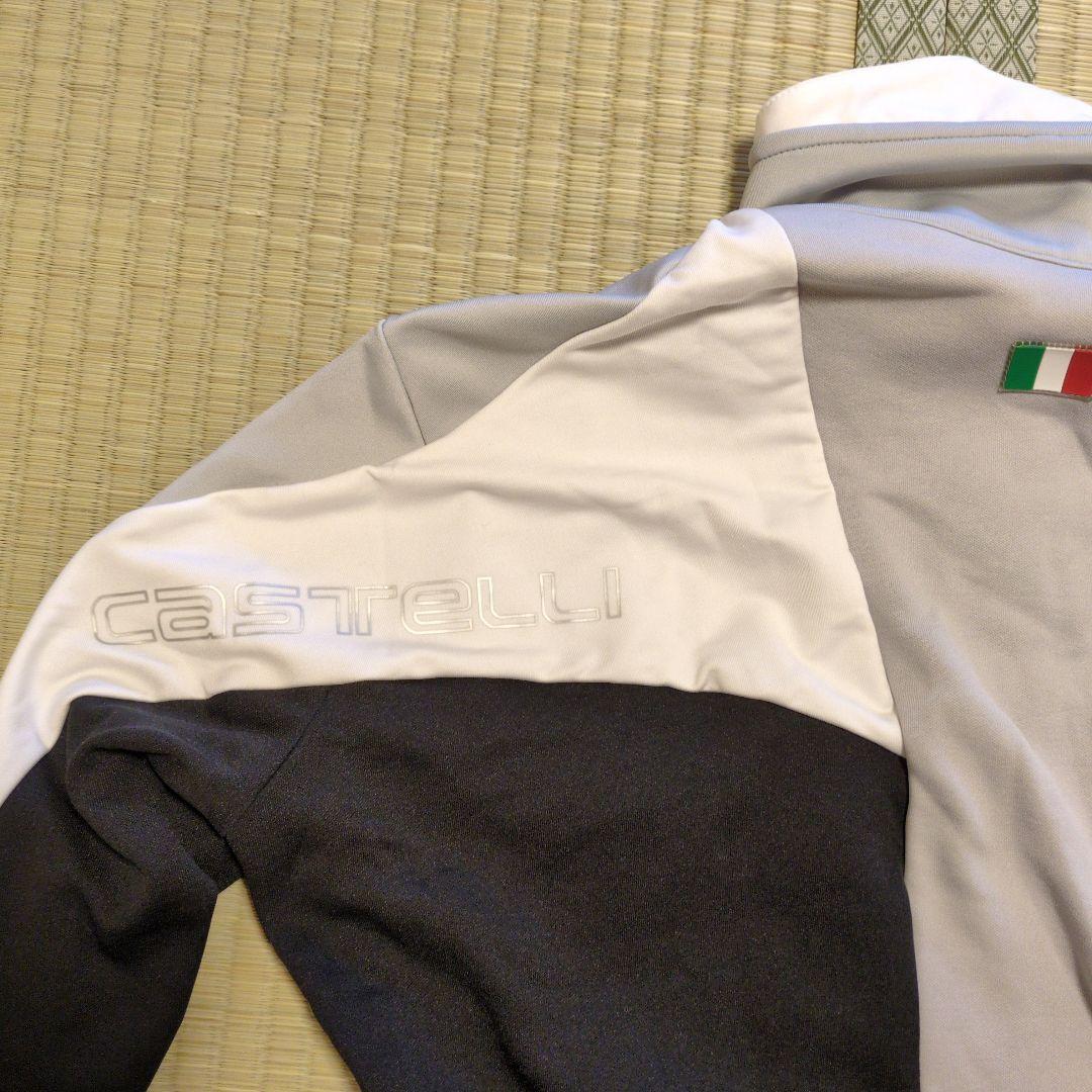 カステリ Mサイズ サイクルジャケット GORE WINDSTOPPER 裏起毛
