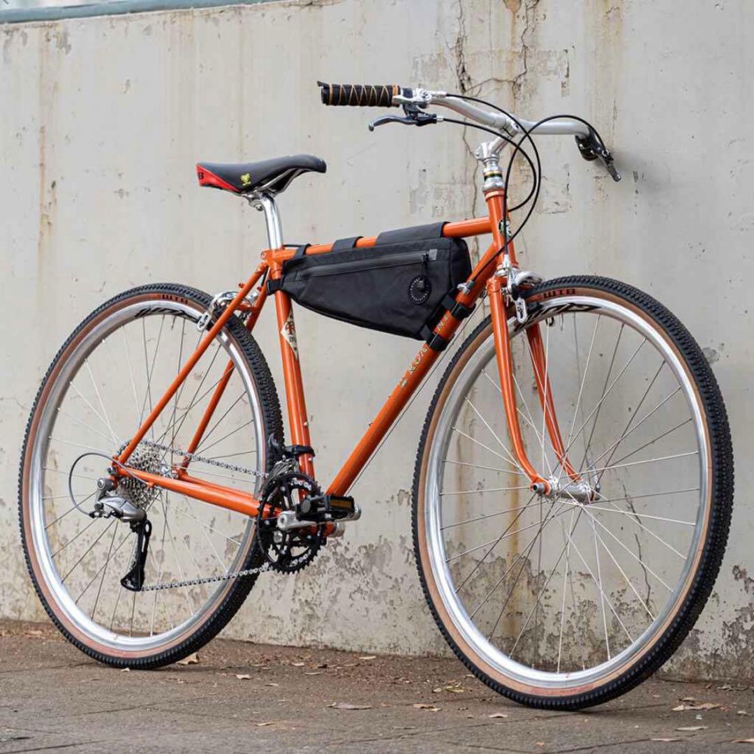 アクセサリー FAIRWEATHER frame bag half (x-pac black)