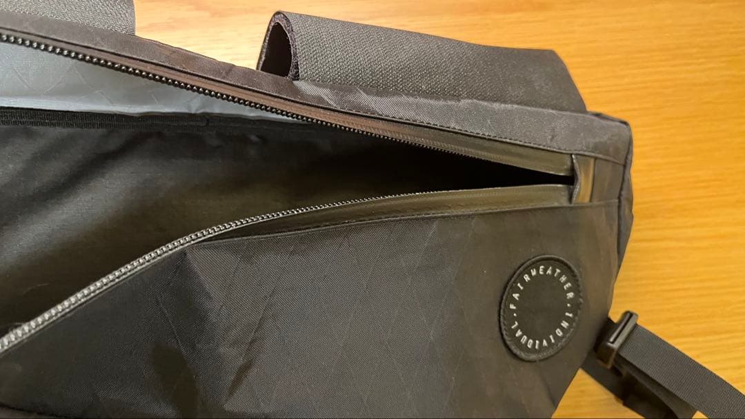 アクセサリー FAIRWEATHER frame bag half (x-pac black)