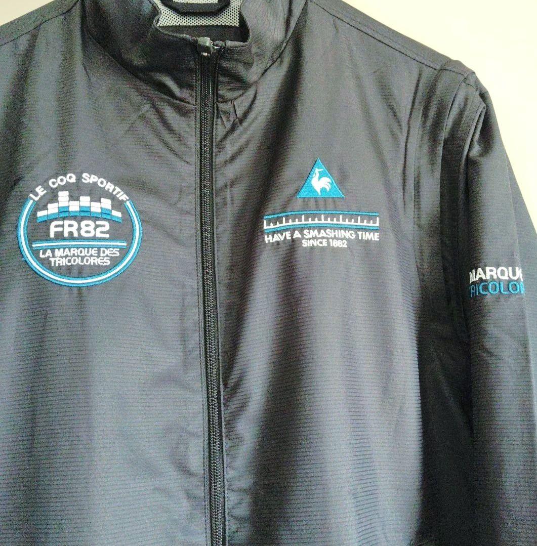 極美品【LE COQ SPORTIF 2wayGOLFジャケット＆ベスト】黒