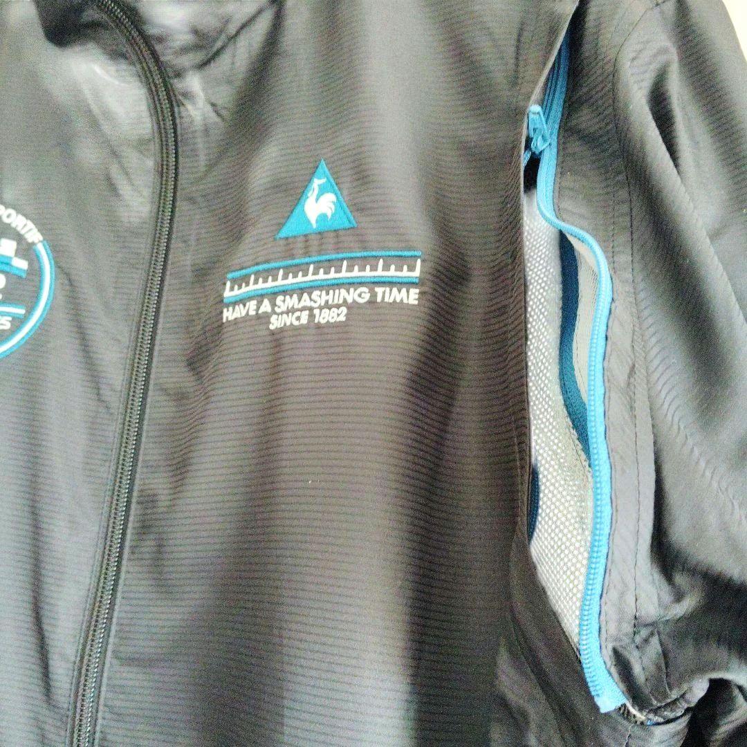 極美品【LE COQ SPORTIF 2wayGOLFジャケット＆ベスト】黒