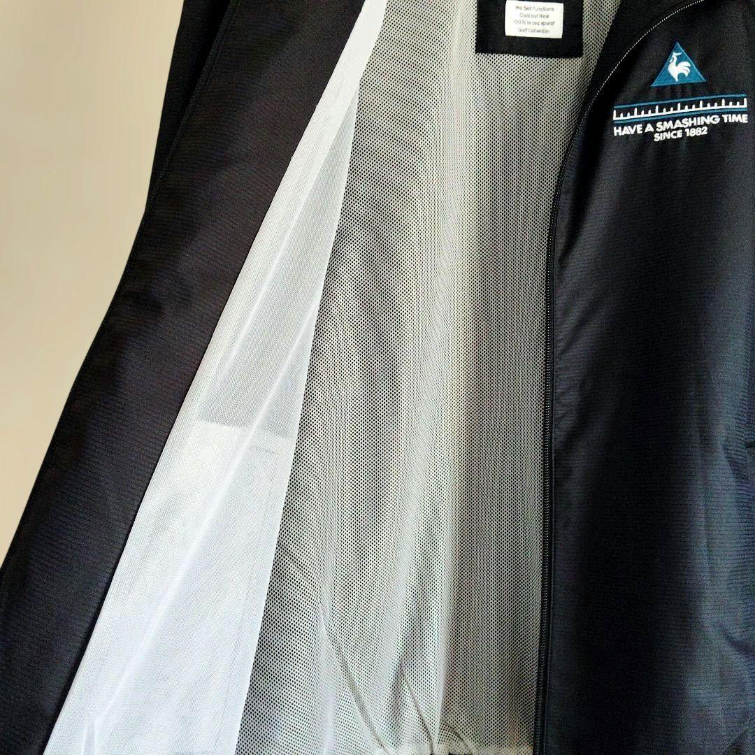 極美品【LE COQ SPORTIF 2wayGOLFジャケット＆ベスト】黒