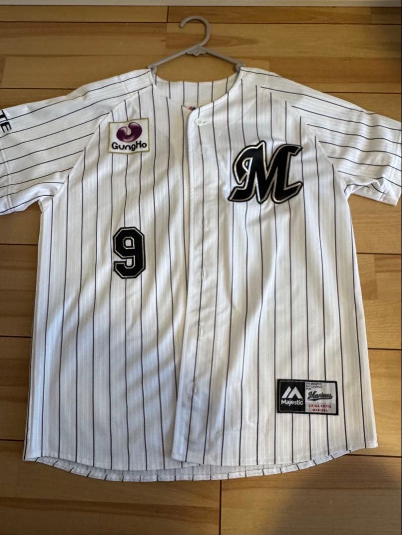 マジェスティック 千葉ロッテマリーンズ　福浦和也　ユニフォーム　M