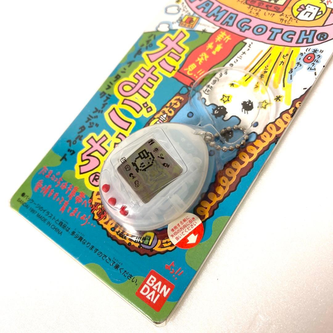 【希少】　新品　新種発見‼︎たまごっち　クリア　ホワイト ②