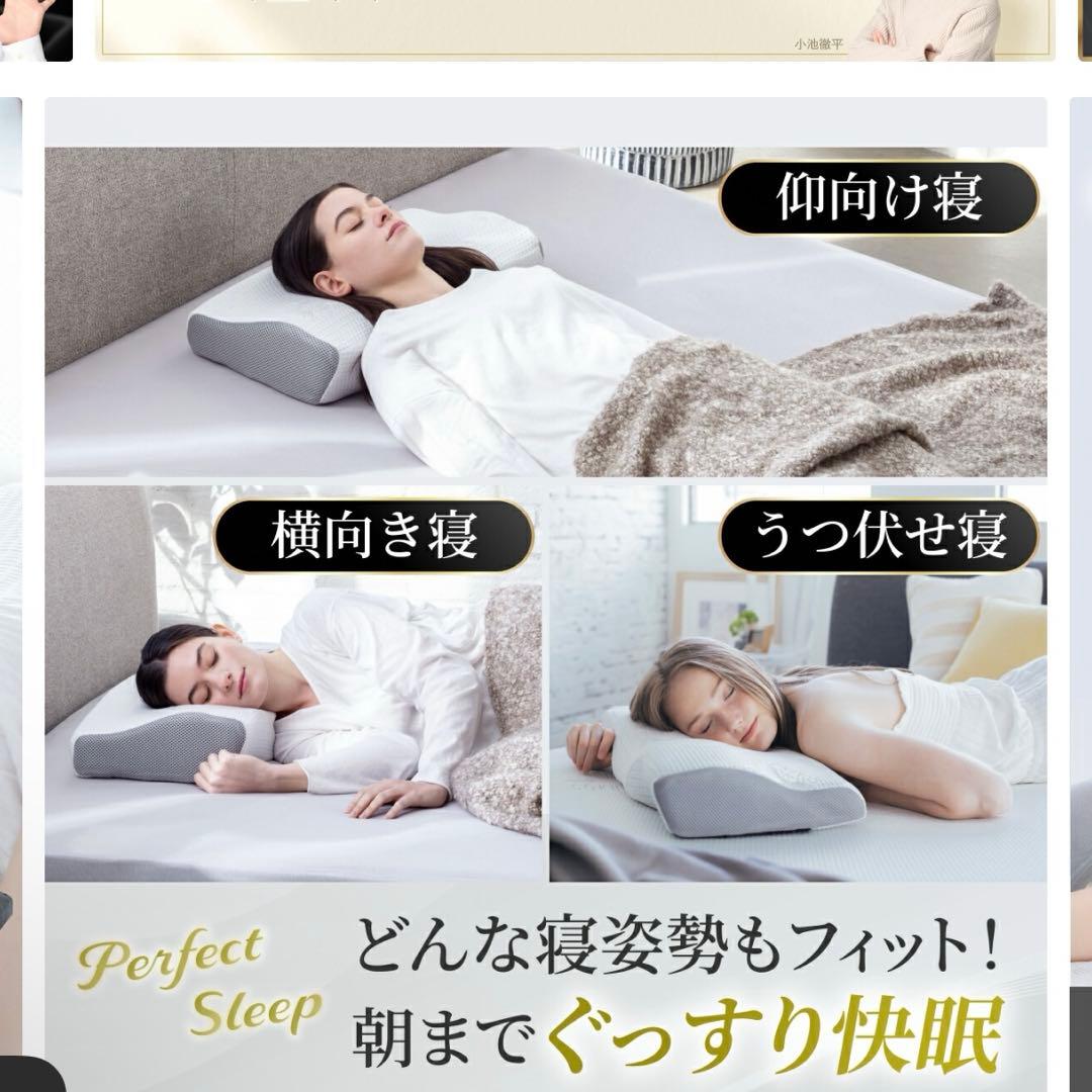極眠　GOKUMIN 枕　ピロー　まくら　低反発　竹炭消臭　高さ調整