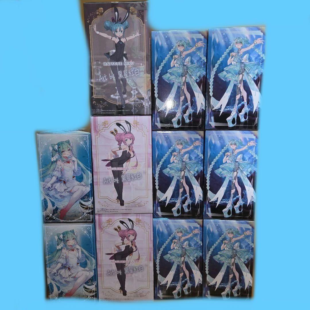 【新品未開封】 初音ミク 巡音ルカ フィギュア　1１体セット