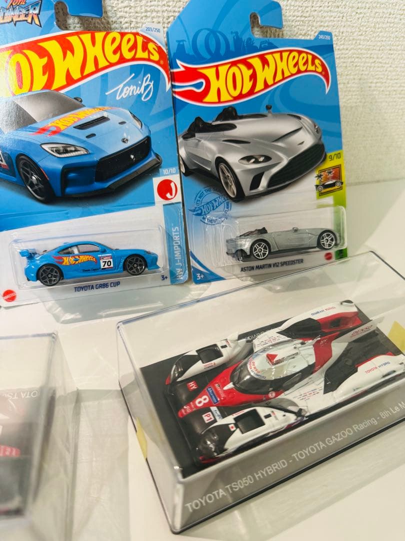 トヨタTS050含むミニカーセットホットウィールまとめ売り