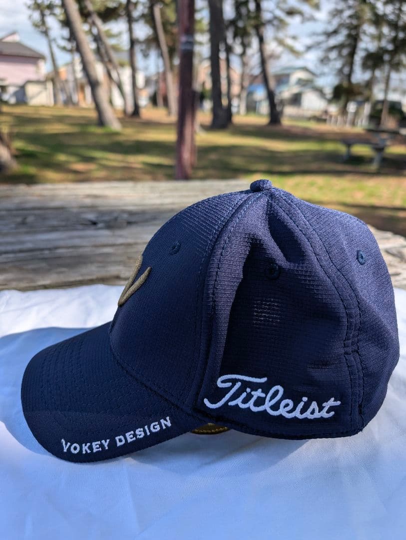 Titleist ボーケイ デザイン キャップ ネイビー/ゴール　未使用