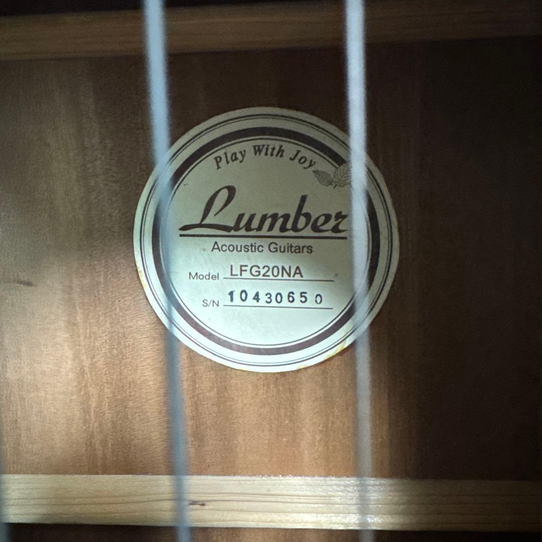 【ランバー】アコースティックギター lumber LFG20NA