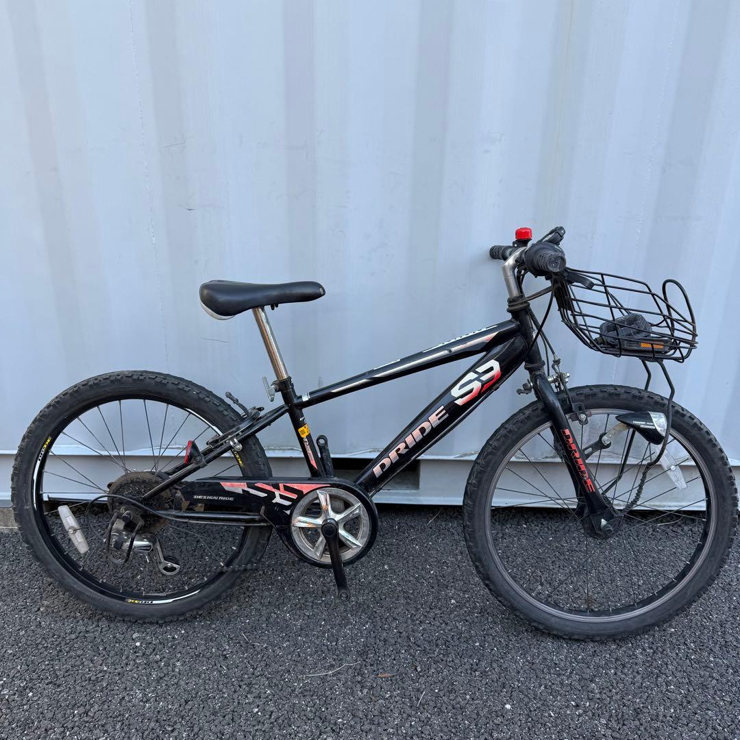 子供用自転車 22インチ DRIDE S3 身長125cm以上 定価3.6万円
