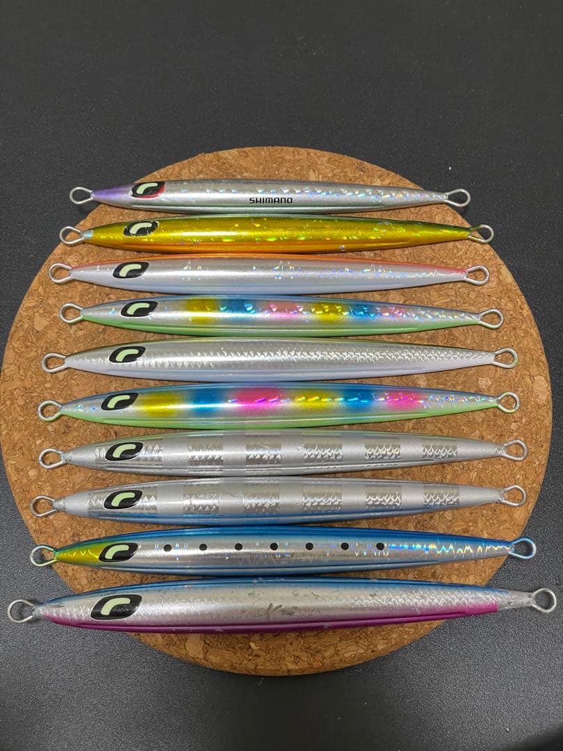 シマノ　ペブルスティック10個セット ケース付き