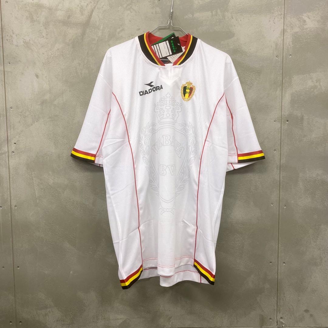 【新品】diadora ベルギー代表 ユニフォーム ゲームシャツ 1998年